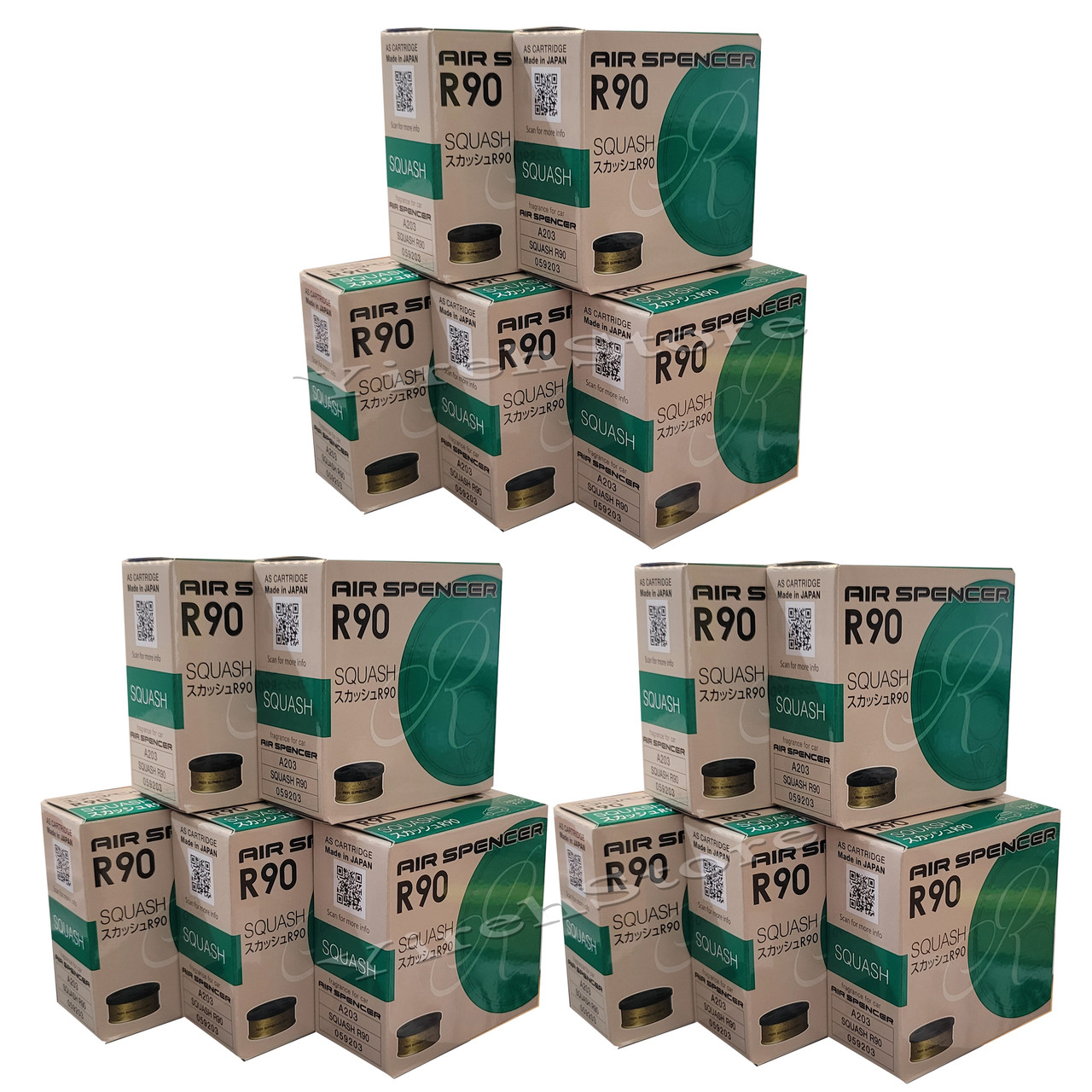 Wholesale Air Spencer R90 Cartridge Squash Scent 2, 3, 5, or 15