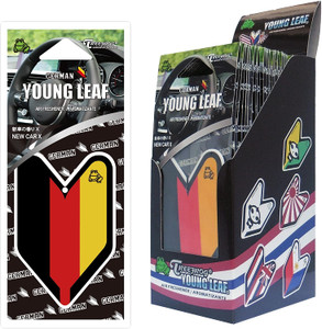 Treefrog Young Leaf New Car X Scent 24 Packs, German Flag