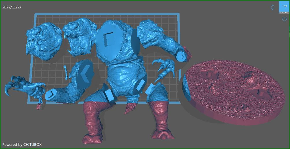 Jabba s Rancor Star Wars Statue STL File For 3D Print