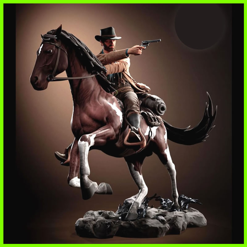 Arthur Morgan Red Dead Redemption - STL File 3D Print