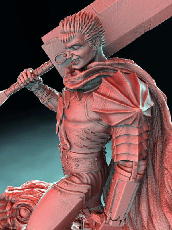 Guts Berserk STL File for 3D Print