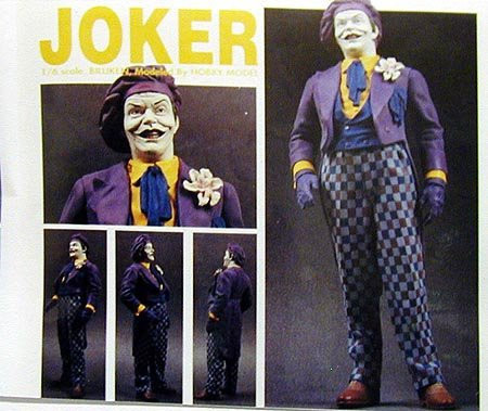 Joker Batman Jack Nicholson 1/6 vinyl model kit figures