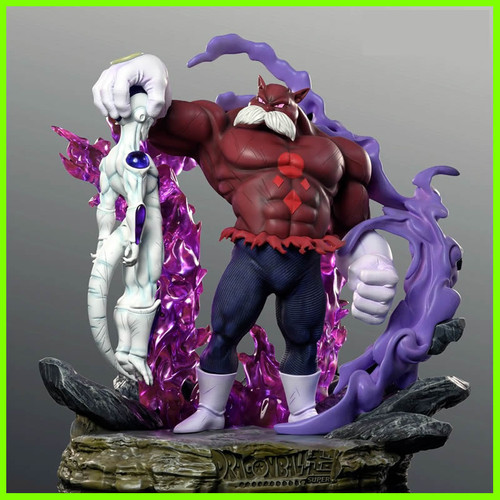 Toppo vs Frieza Dragon Ball Statue - STL File 3D Print - maco3d