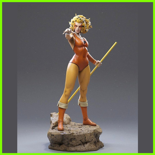 Cheetara ThunderCats Statue - STL File 3D Print - maco3d