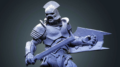 Uruk-hai The Lord of the Rings - STL File 3D Print