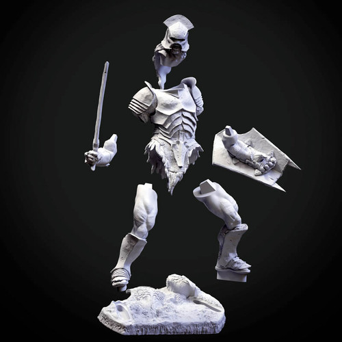 Uruk-hai The Lord of the Rings - STL File 3D Print