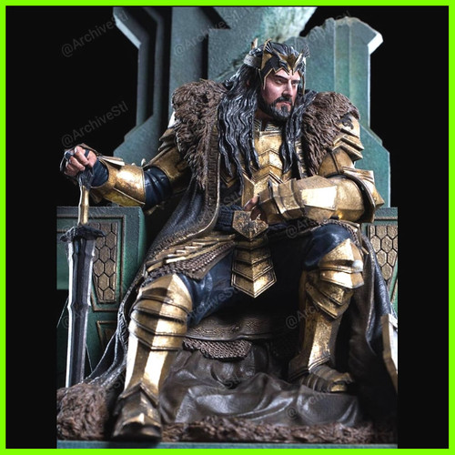 King Thorin The Hobbit - STL File 3D Print - maco3d