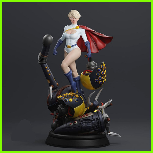Power Girl DC Statue - STL File 3D Print - maco3d
