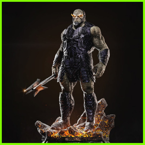 Darkseid DC Statue - STL File 3D Print - maco3d