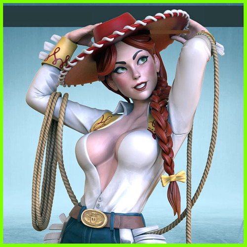 Jessie Cowgirl Toy Story - STL File 3D Print - maco3d