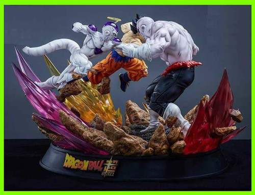 Goku & Frieza VS Jiren - STL File for 3D Print - maco3d