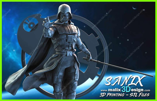 Darth Vader Star Wars - STL File for 3D Print - maco3d