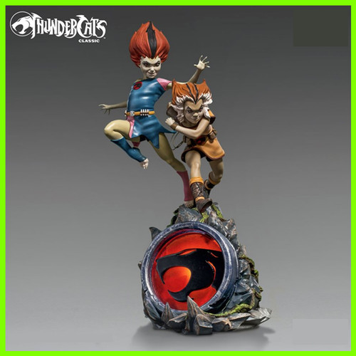 Felino & Felina ThunderCats Statue - STL File for 3D Print - maco3d