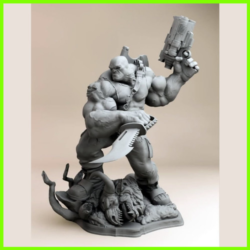 El Cazador The Hunter - STL File for 3D Print - maco3d