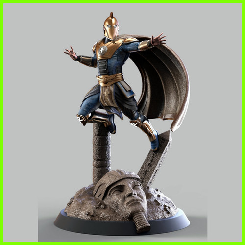 Doctor Fate DC - STL File for 3D Print - maco3d