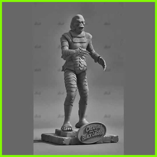 Creature from the Black Lagoon - STL File for 3D Print - maco3d