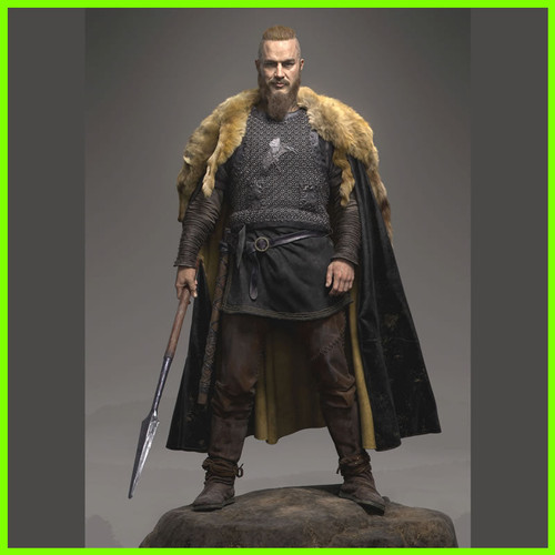 Ragnar Lothbrok Vikings - STL File for 3D Print - maco3d