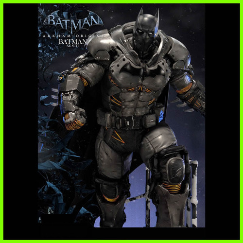 Batman Arkham Origins Batman XE Suit - STL File for 3D Print - maco3d