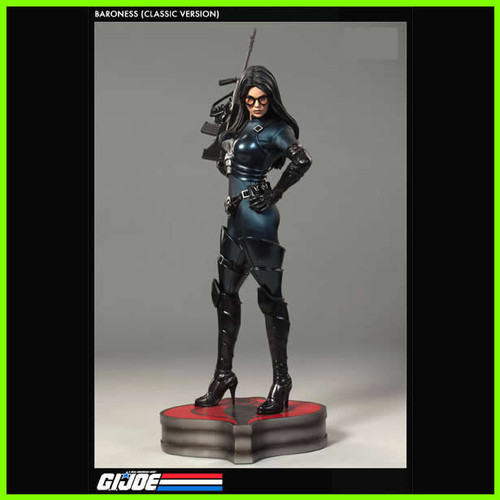 G.I. Joe Baroness Classic Version - STL File for 3D Print - maco3d