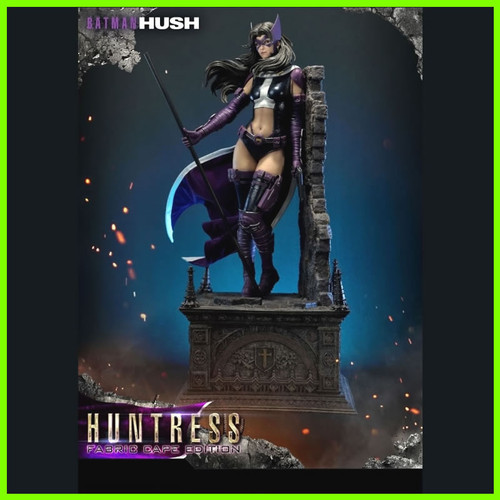 Hush Huntress Batman - STL File for 3D Print - [maco3d]