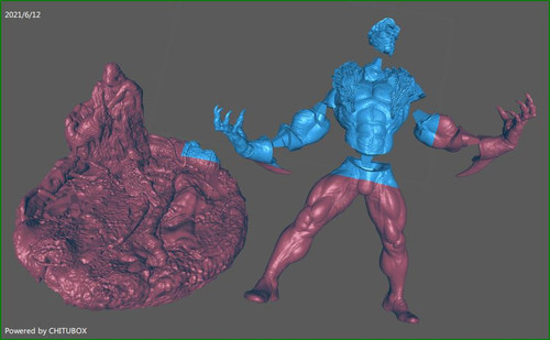 Sabretooth X Men - STL File for 3D Print