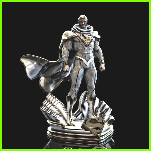 Superman 6th Dimension - STL File for 3D Print - maco3d