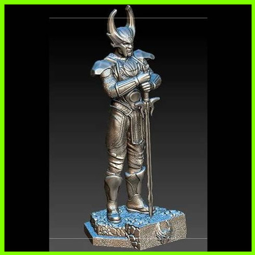 Heimdall Ragnarok - STL File for 3D Print - maco3d