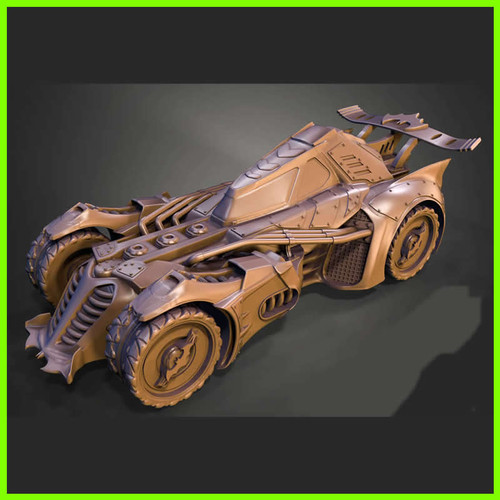 Batmobile - STL File for 3D Print - maco3d