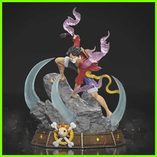 Luffy One Piece Diorama - STL File for 3D Print - maco3d