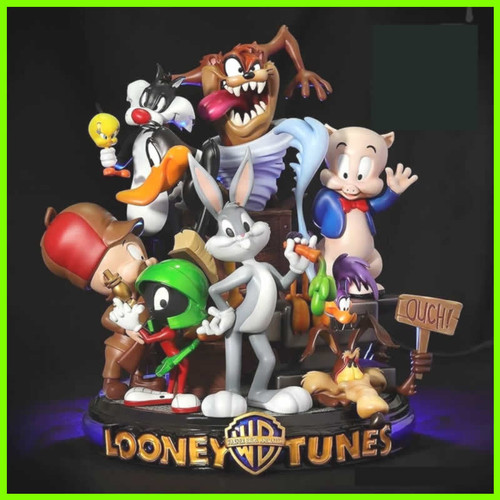 Looney Tunes Diorama - STL File for 3D Print - maco3d
