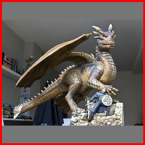 Draco the Dragonheart vinyl model kit figures - maco3d