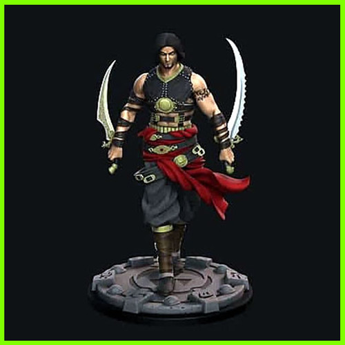 Prince of Persia - STL File for 3D Print - maco3d