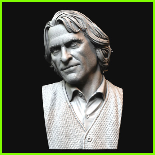 Arthur Fleck Joker Bust - STL File for 3D Print - maco3d