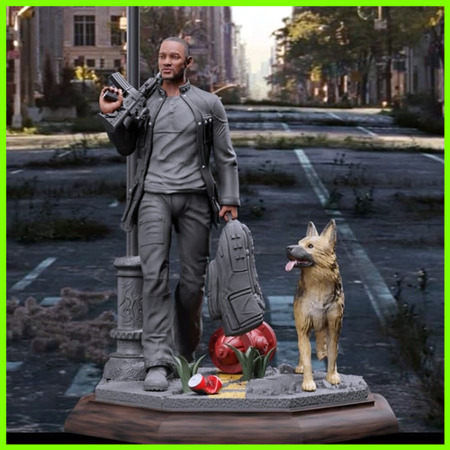I Am Legend Will Smith - STL File for 3D Print - maco3d