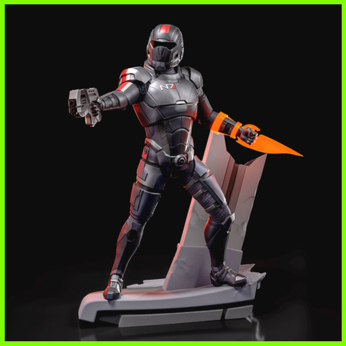 Commander Shepard Mass Effect - STL File for 3D Print - maco3d