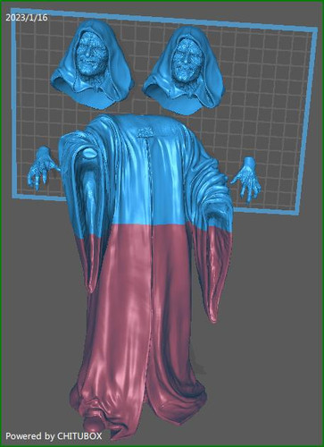 Darth Sidious Star Wars - STL File for 3D Print
