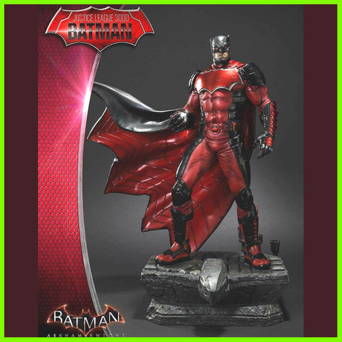 Batman Arkham Knight Justice League 3000 Statue - STL File 3D Print - maco3d