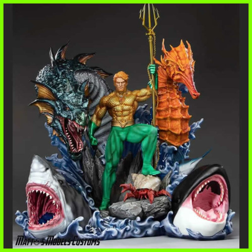Aquaman Throno - STL File for 3D Print - maco3d