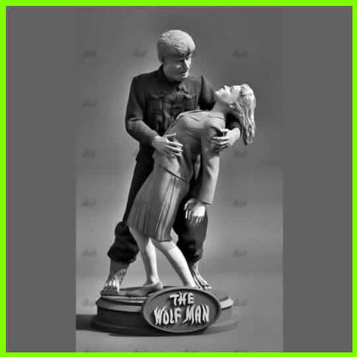 The Wolf Man Universal Classic Monster - STL File for 3D Print - maco3d