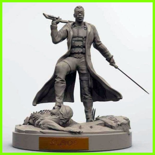 Blade Diorama Wesley Snipes - STL File for 3D Print - maco3d