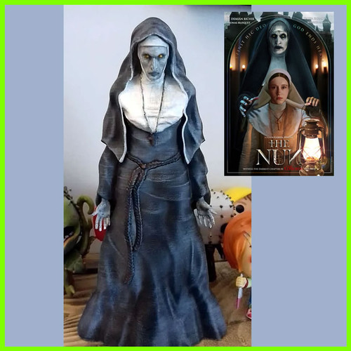 Valak The Nun - STL File for 3D Print - maco3d