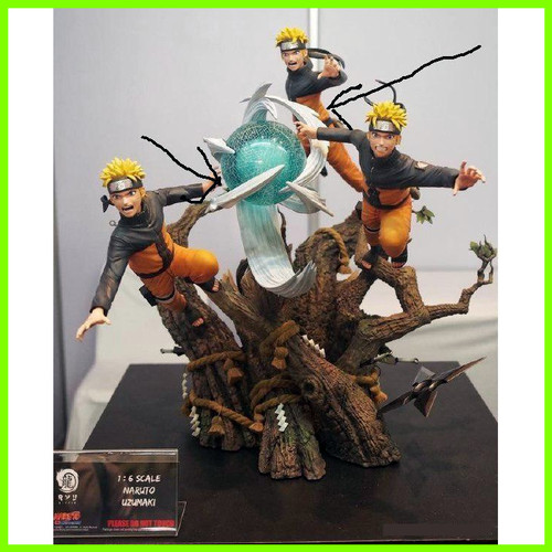 Naruto Diorama - STL File for 3D Print - maco3d