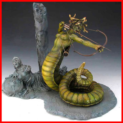 Medusa Clash of the Titans 1/6 vinyl model kit figures - maco3d