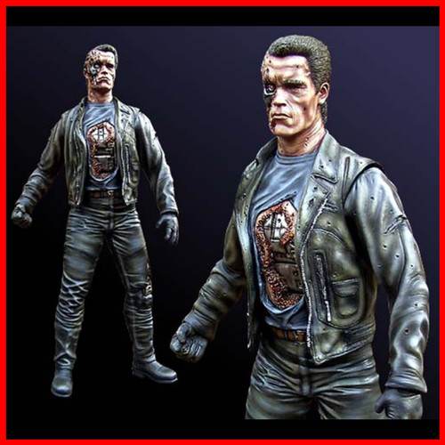 Terminator T-800 Arnold Schwarzenegger 1/6 vinyl model kit figure - maco3d