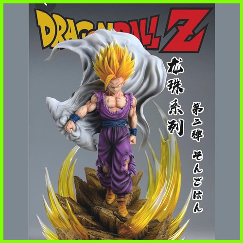 Gohan Super Saiyan 2 Dragon Ball Z - STL File for 3D Print - maco3d