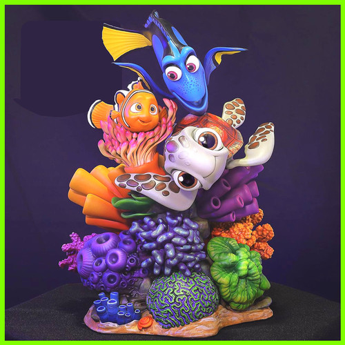 Finding Nemo Diorama - STL File for 3D Print - maco3d
