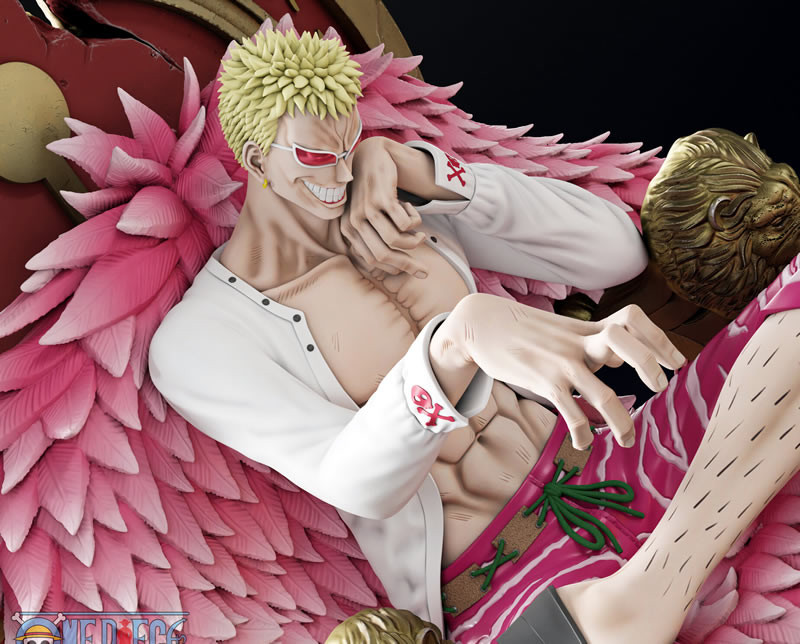 Donquixote Doflamingo 3d print statue - One Piece figurine 3D model 3D  printable