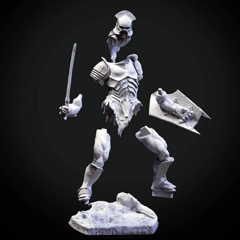 Uruk-hai The Lord of the Rings - STL File 3D Print