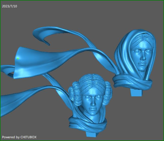 3D Printed Star Wars Princess Leia In Carbonite Statue About 6 Inches Tall - Foto 8