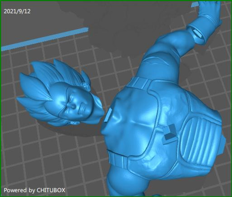 STL file DRAGON BALL ANDROID 20 🐉・3D printing model to download